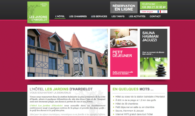 Les Jardins d'Hardelot - Hôtel SPA