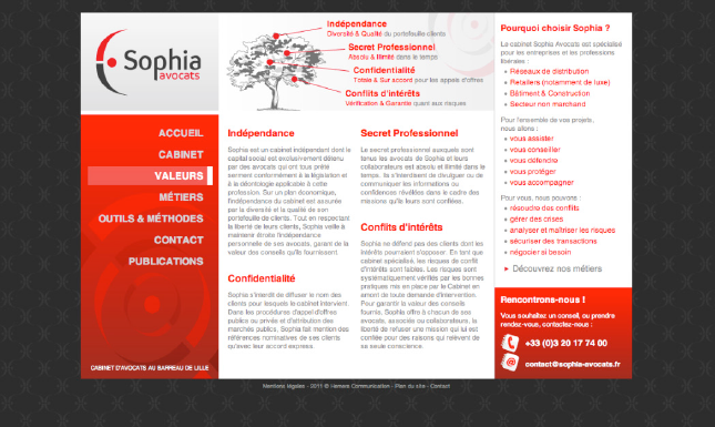 Sophia Avocats - Cabinet d'Avocats